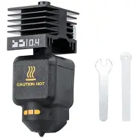 Typecat Vervangingsset voor de Hotend van de voor P2S 3D-Printer met Verwijderbare Gehard Stalen Nozzle (0,4 mm)
