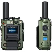 Kepptory POC Walkie Talkie Lange Bereik 5000 Kilometers Afstandsbediening Digitale Intercom Wereldwijd 4G /5GNetwerk Walkie Talkie