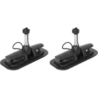 Torribaly Kajak Peddel Slot, 2 STUKS Kajak Peddel Slot Houder Opblaasbare Boot Oar Lock Patch voor Kano Vlotten Dinghy Accessoires