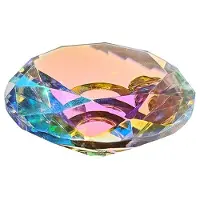 Semoic 60Mm K9 Kristal Diamant Presse-Papier Decoratieve Regenboog Maker Prisma Glas Diamanten Trouwzaal Desktop Ornamenten B
