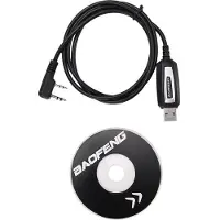Torribaly USB-Programmeerkabel + Driver-Cd voor Portofoon UV-5R BF-888S BF-F8
