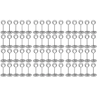 ISTOVO Tafel Nummer Houders 60 Stuks - 3.35 Inch Plaats Kaarthouder Tafel Nummer Stands voor Bruiloft Afstuderen Receptie A
