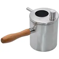 Tlily Bijenwas Gietpot Roestvrij Staal Bijenwas Smeltkroes Wax Smelter Pot Kaars Gereedschap Wax Kookpot Bijenteelt Tool