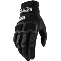 100% 100 Percent - 100% Langdale Glv Zwart-2XL (10029-00005)