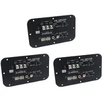 Torribaly 3X Auto Subwoofer Versterker Board, 500 W Subwoofer High Power HiFi Bass Versterker Board 12V