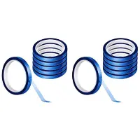 Typecat 12 Rollen Heat Tape voor Sublimatie, Hittebestendige Tape Set voor Elektronica Ambachten 10Mmx108Ft (33M), Heat Transfer Tape