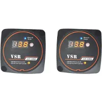 ISTOVO 2X Dual Battery Isolator 12V 140A Digitaal Spanningsgevoelig Relais VSR Split Charge voor Campers Auto RV