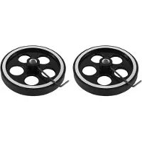 Torribaly 2st 300Mmx10Mm Industrieel Aluminium Rubber Meten Encoder Meterwiel voor IndustriëLe Encoder