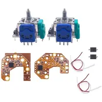 Torribaly 2STUKS Hall Joystick+Kalibratiebord voor Elite 2 Gamepad Hall Effect & Hall Joystick Center/Outer Ring Kalibratie