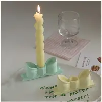 Semoic Boog Kandelaar Lange Staaf Aromatherapie Kaars Kandelaar Simulatie Boog Kandelaar Retro Kandelaar