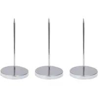 Torribaly 3X Safe Memo Holder Spike Stick for Bill Receipt Note Paper Order Office Desk