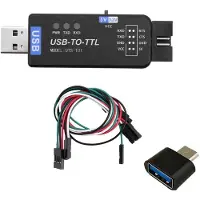 Kepptory USB Naar TTL Seriële Converter Debugging Download Module CH343G Chip USB-TYPE-C Interface, UART Debugging Download Adapter