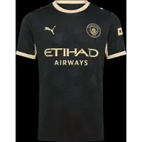 Puma Functioneel shirt 'MCFC' geel / zwart