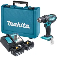 Makita DDF 482 RFE accuboormachine 18 V 62 Nm + 2x accu 3,0 Ah + oplader + koffer