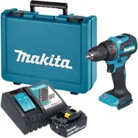 Makita DDF 490 RG1E accuboormachine 18 V 65 Nm borstelloos + 1x accu 6,0 Ah + oplader + koffer