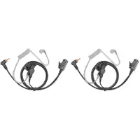 Typecat 2X Oortelefoon Headset Microfoon met PTT voor Radio SL1M SL1K SL1600 SL300 SL7500 SL400 SL4000 Walkie Talkie Air Akoestische Buis