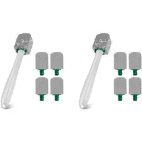 ISTOVO 2X Puimsteen Toiletpotreiniger, Diepe Reiniging, Multifunctionele Reinigingsborstel, Tegelgootsteen, Badkuip, Vlekkenreiniger, Gereedschap