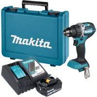 Makita DDF 484 RT1E accuboormachine 18 V 54 Nm borstelloos + 1x accu 5,0 Ah + oplader + koffer