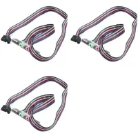 Torribaly 3X PC Computer USB-Poort Audio Headset Microfoon Kabelsteun Voorpaneel