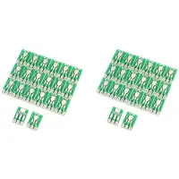 ISTOVO 40 Stks SOT89 SOT223 Naar DIP PCB Transfer Board Pin Adapter Converter Dubbelzijdig 1.5Mm 2.3Mm Tot 2.54Mm Pin Pitch Pinboard