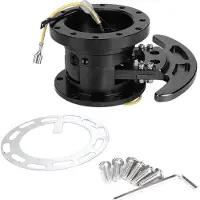 Torribaly JDM Quick Release Hub Kit Racing Steering Wheel Adapter Body Removable Snap Off Boss Kit Cars Accessories