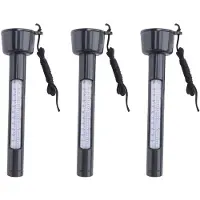 Semoic 3X Zwembadthermometer Buitenzwembad Waterthermometer Drijvende Zwembadthermometer voor Zwembad