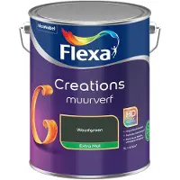 Flexa - Creations Muurverf Extra Mat - Woudgroen - Mengverf - 5 L