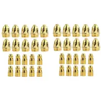 Torribaly 20 Sets/Partij P80 Air Plasma Verbruiksartikelen Gouden CNC Snijmachine Plasmasnijder Nozzle Hafnium Elektrode 1.3mm