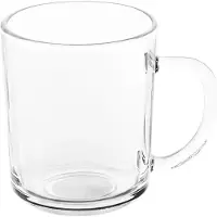 Altom PORTO Serie - Doorzichtige Glazen Mok - 240ml - Ergonomisch Handvat