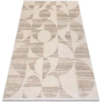 Rugsx FROJE 1773 Geometrisch – Scandinavische stijl, met textuur, modern crème / beige 140x190 cm