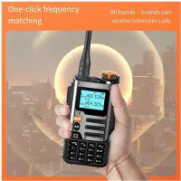 Semoic UV-K68 Walkie Talkie Luchtband Radio TYPE-C K68 Opladen UHF VHF DTMF FM NOAA Draadloze Frequentie Tweewegradio