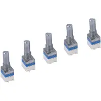 Torribaly 5 Stuks Power Knop Volume Schakelaar Vervanging voor BF-888S UV-5R UV-82 Walkie Talkie