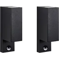 Beliani LYNE - Buitenwandlamp set van 2 - Zwart - Aluminium
