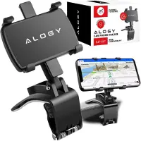 Alogy MirrorGrip Universele Autohouder voor Telefoon - Zwart