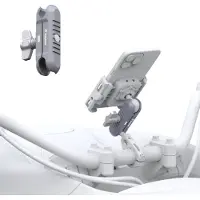 Outplorer Montage arm aluminium- Optie Antidiefstal knop