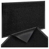 Gockowiak Wandmat 80x120 cm Antislip binnendeur - Grijze rubberen vloermat