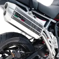 Gpr Exclusive Hyper Sonic Inox Bmw K 1200 S/r 04-08 Gehomologeerde Slip On Uitlaatdemper