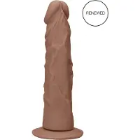 Realrock Realistische Dildo zonder ballen 19.6 cm - Beige