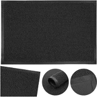 Gockowiak Grote Binnendeurmat Antislip 60x90 cm Grijs - Vuil en Vocht Vanger