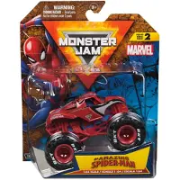 Monster Jam Marvel officile Spider-Man Monster Truck gegoten voertuig schaal 1:64 Super Hero kinderspeelgoed voor jongens vanaf 3 jaar