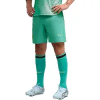 Puma Girona F.C. 26/27 short voor Heren, Groen/Zwart, Maat M