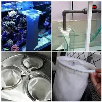 Semoic 6 Pack Afvoerfilter Netzak Filterzakken, Filter Sokken voor Aquarium, Industrie, Chemie, Water Vloeistof Filterzakken