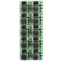 Gistuch 10 stuks DC-DC boost converter module, geschikt voor spanningen van 1,5 V, 1,8 V, 2,8 V, 3 V, 3,3 V, 3,7 V en 4,2 V, met een uitgang van 5 V DC. Model: T64