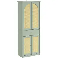 SoBuy Schoenenkast Groen 70x34x180 cm