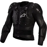 Alpinestars Bionic Action V3 beschermende jas Zwart/Wit L unisex