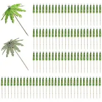 Typecat 200St Paraplu's voor Drankjes, Coconut Tree Paraplu Tandenstokers, Tropische Paraplu Decoraties voor Cupcake