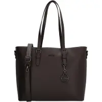 Charm London Birmingham Laptopschoudertas - 15.6" laptopvak - donker bruin