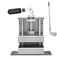 Semoic Golfclub Vise Klem voor Gripvervanging en Schachtbehoud - Essentieel Gereedschap voor Golfclub Reparatie