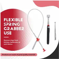 Torribaly 3-Pack Pick- Gereedschapsset Magnetische Pick- Tools Telescopische Magneet Pick- Tools Buigbare Curve-Grijper