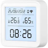 Exogio Tuya Zigbee Temperatuur Vochtigheidssensor Hygrometer Thermometer Detector Life Afstandsbediening Ondersteuning
